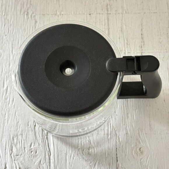 Bunn Coffee Maker 10 Cup Black Carafe Replacement Decanter Pot Glass With Lid - Picture 5 of 10